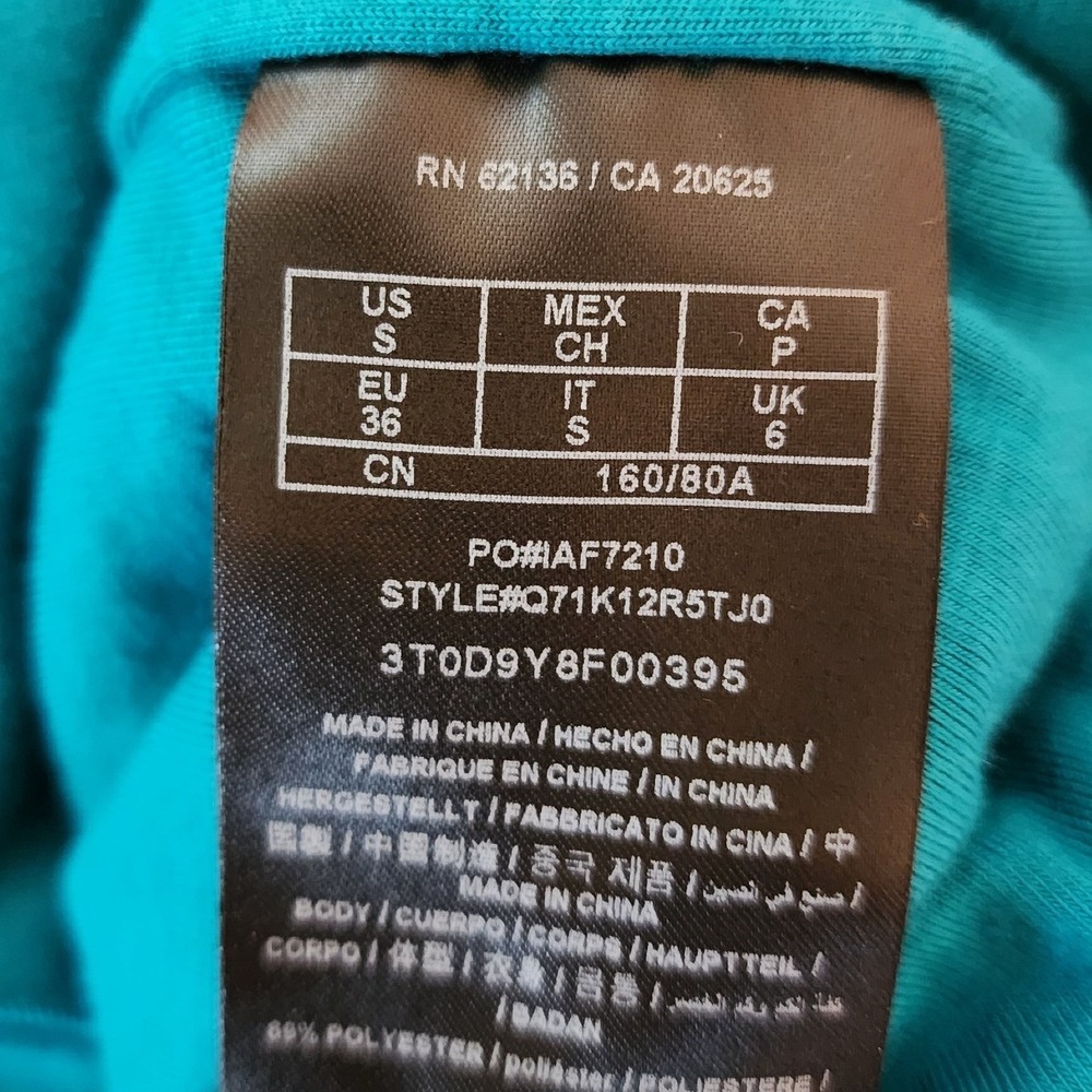 VTG Style GUESS Y2K Grunge Cyber Bodycon Racerback Mini Dress Small - Picture 6 of 7